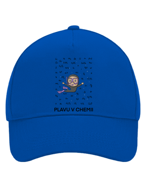 Plavu v chemii kšiltovka baseballka Bright Royal
