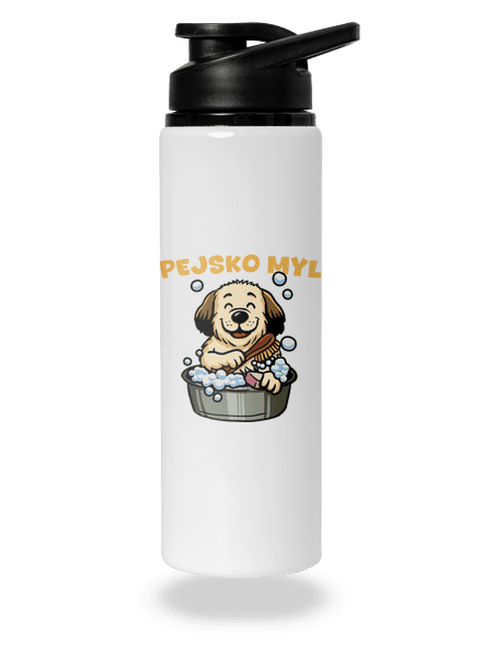 Pejskomyl lahev na vodu White