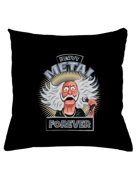 Heavy metal forever polštář Black