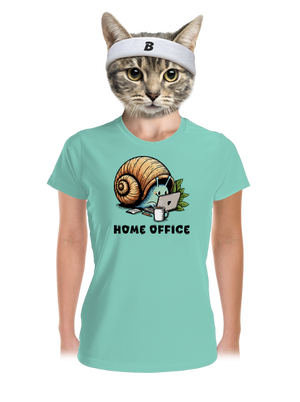 Šnekův home office dámské sportovní tričko Mint Mal