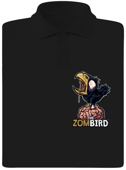 Zombird pánská polokošile Black