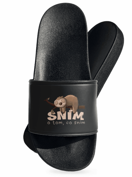 Sním o tom, co sním pantofle Black