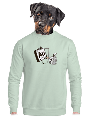 unisex mikina bez kapuce