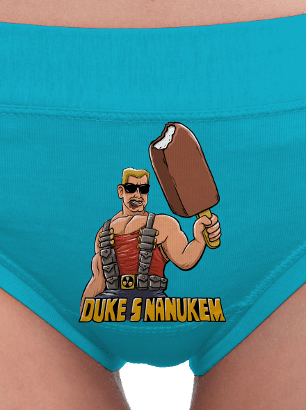 Duke s nanukem dámské kalhotky Turquoise