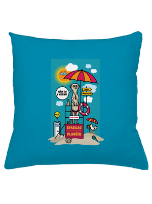 Plavčík polštář Blue Turquoise