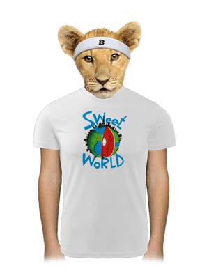 Sweet World dětské sportovní tričko White