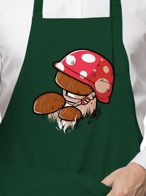 Hřib zástěra Bottle Green