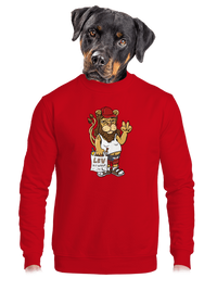 unisex mikina bez kapuce