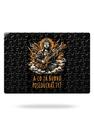 Hudební budha puzzle White