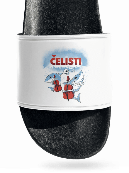 Čelisti pantofle White