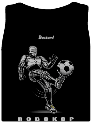 Robokop dámské tílko klasické Black