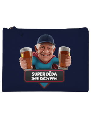 Super děda taštička French Navy
