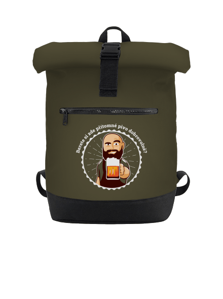 Pivo dobrovolně batoh Military Green