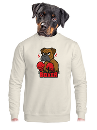 unisex mikina bez kapuce