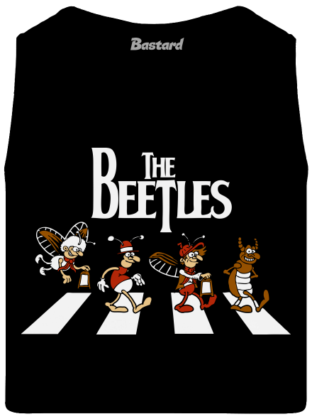 Beatles pánské tílko Black