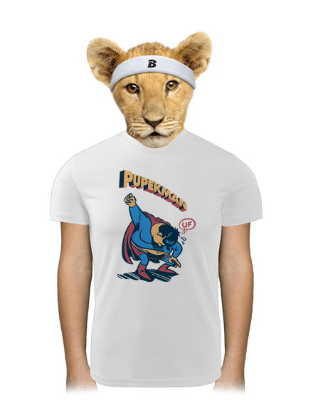 Pupekman dětské sportovní tričko White