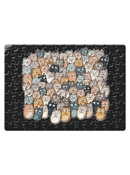 Najdi čerta puzzle White
