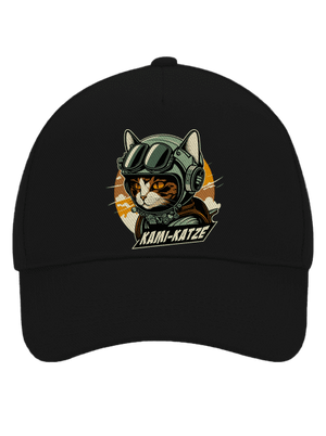 Kami-Katze kšiltovka baseballka Black