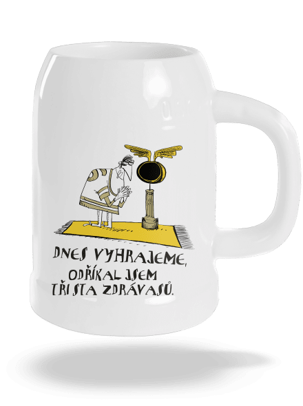 Dnes vyhrajeme půllitr White