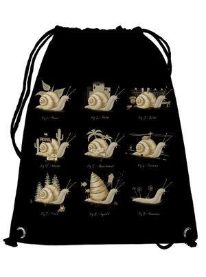 Sladký domov vak Black