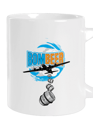 BomBeer velký hrnek White