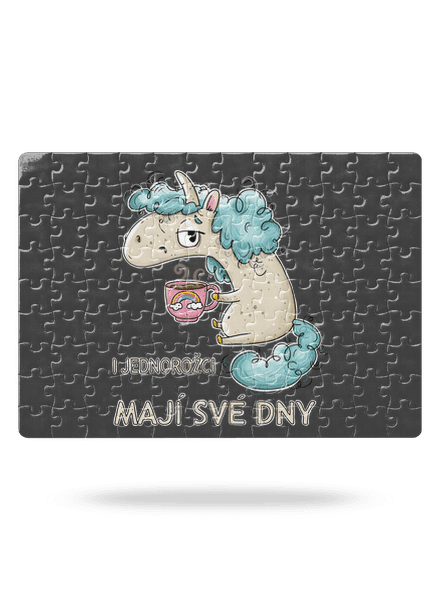 Jednorožci mají své dny puzzle White