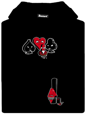 Vetřelec dětská mikina klokanka Black