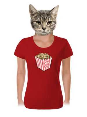 Popporn dámské tričko Red Mal