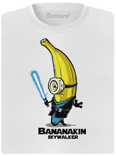 Bananakin Skywalker dámské sportovní tričko White
