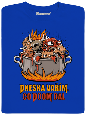 Co Doom dal pánské dlouhý rukáv Royal Blue