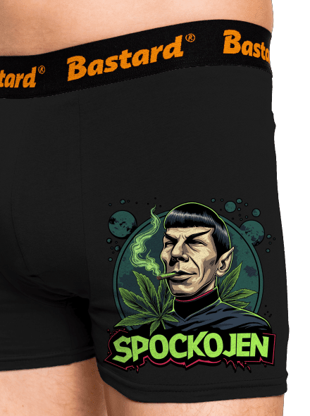 Spockojen boxerky Black