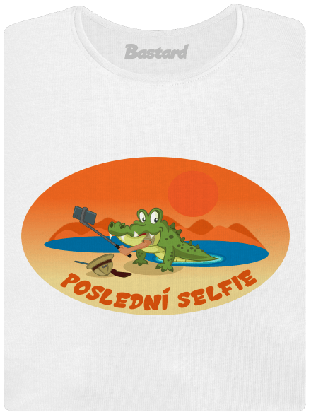 Poslední selfie dámské tričko premium White