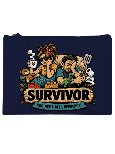 Survivor  taštička French Navy