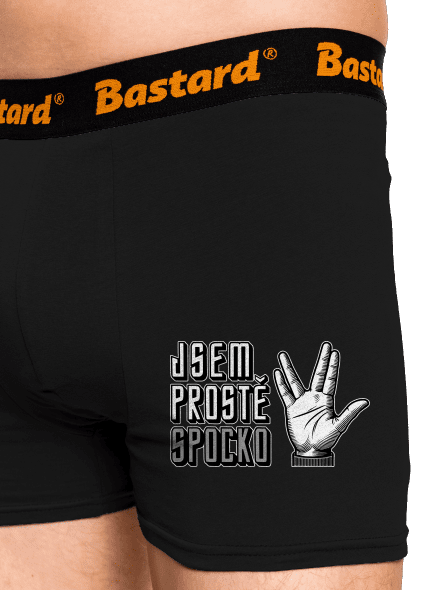 Jsem Spocko boxerky Black