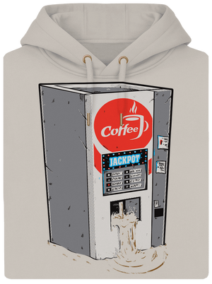 Jackpot unisex mikina premium Pastel Macchiato