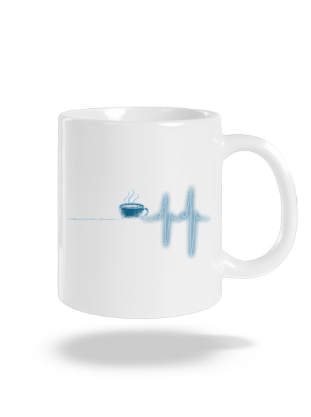 Coffee help klasický hrnek White