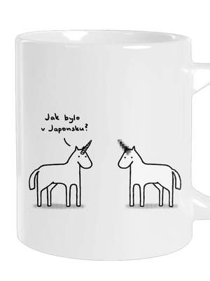 Pornorožec velký hrnek White