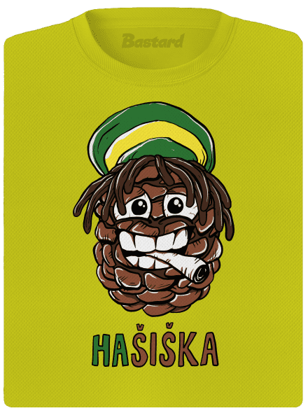 Hašiška dámské sportovní tričko Neon Yellow