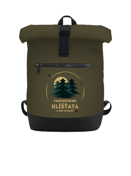 Fantastická klíšťata batoh Military Green