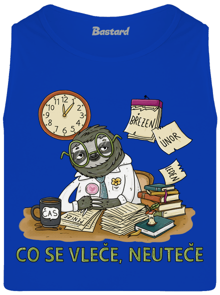 Co se vleče, neuteče pánské tílko Royal Blue