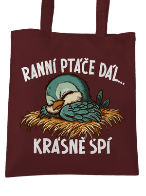 Ranní ptáče spí taška Chocolate