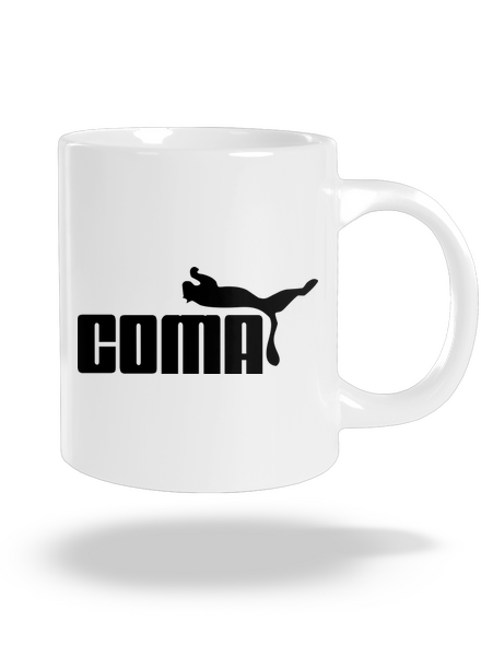 Coma velký hrnek White