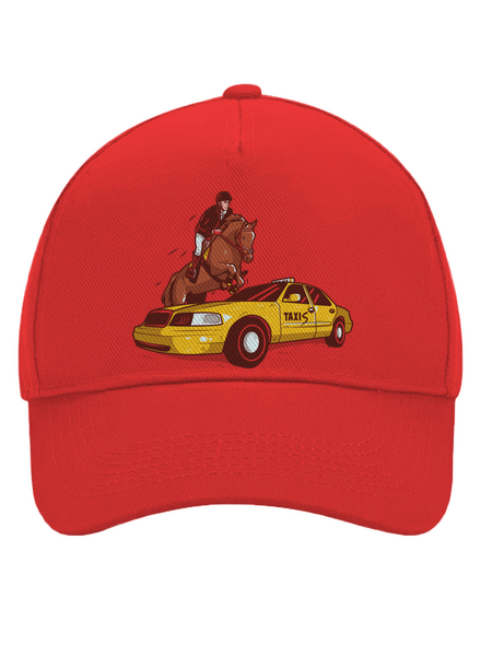 Taxis kšiltovka baseballka Classic Red