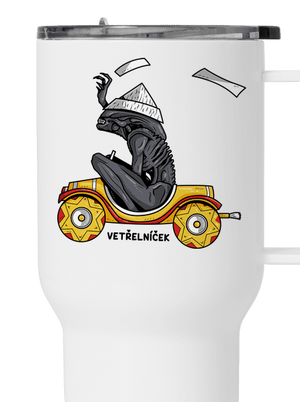 Vetřelníček termohrnek White