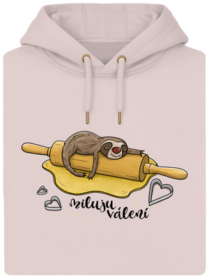 Miluju válení unisex mikina premium Rose Chalk