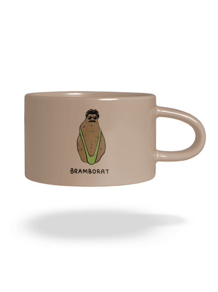 Bramborat hrnek makronka Brown Macaron