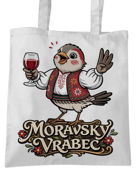 Moravský vrabec taška White
