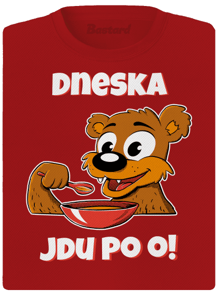 Dneska jdu po o dámské sportovní tričko Red Mal