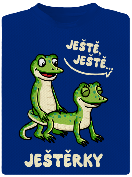 Ještě, ještě pánské sportovní tričko Royal Blue Mal