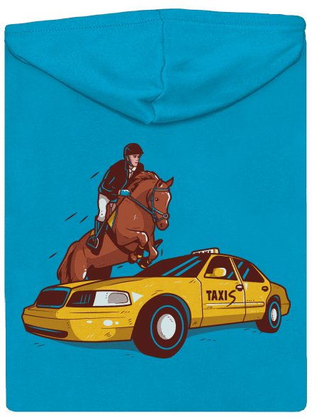Taxis dámská mikina na zip Blue Atol